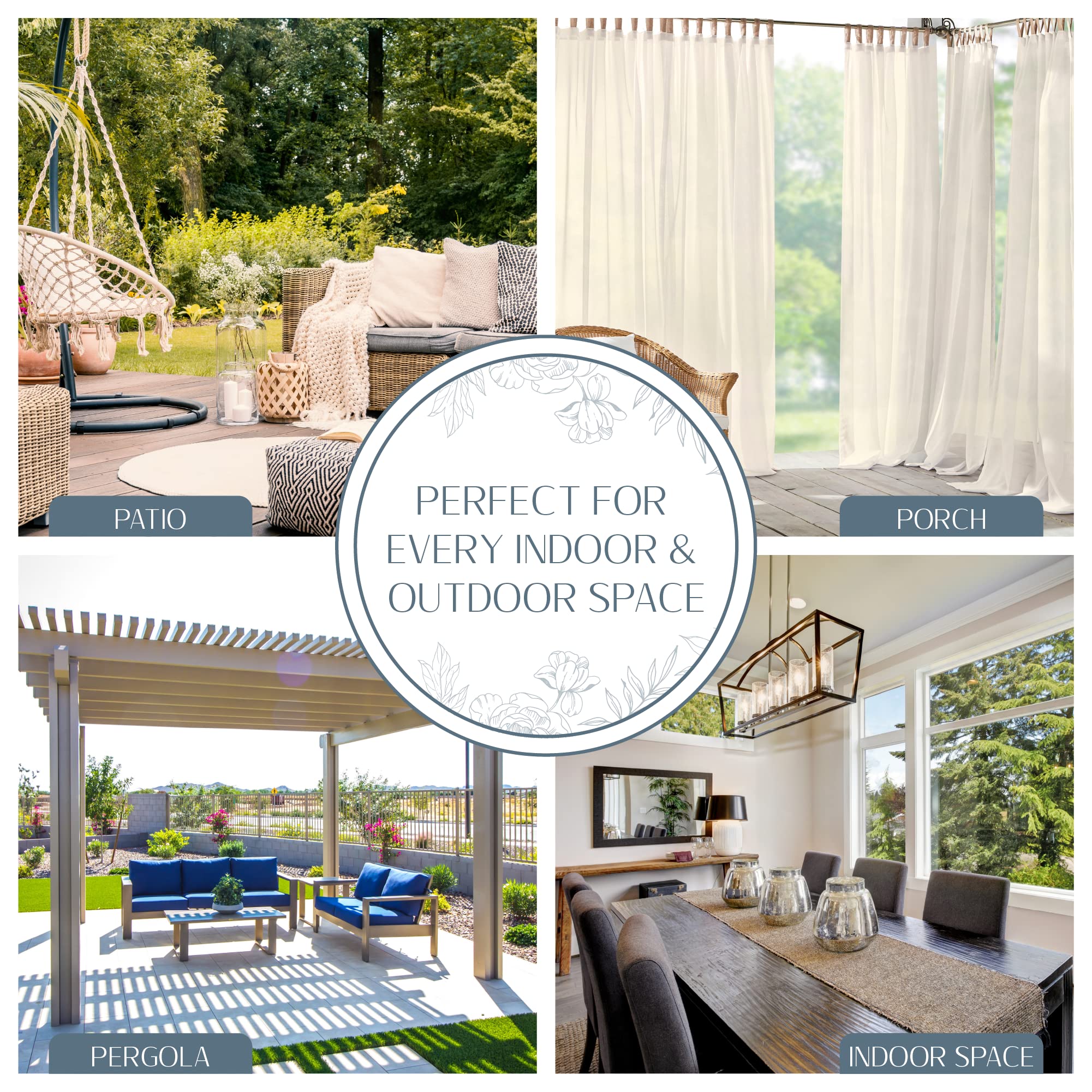Threadmade adhesive 4-inch tab top detail for easy installation