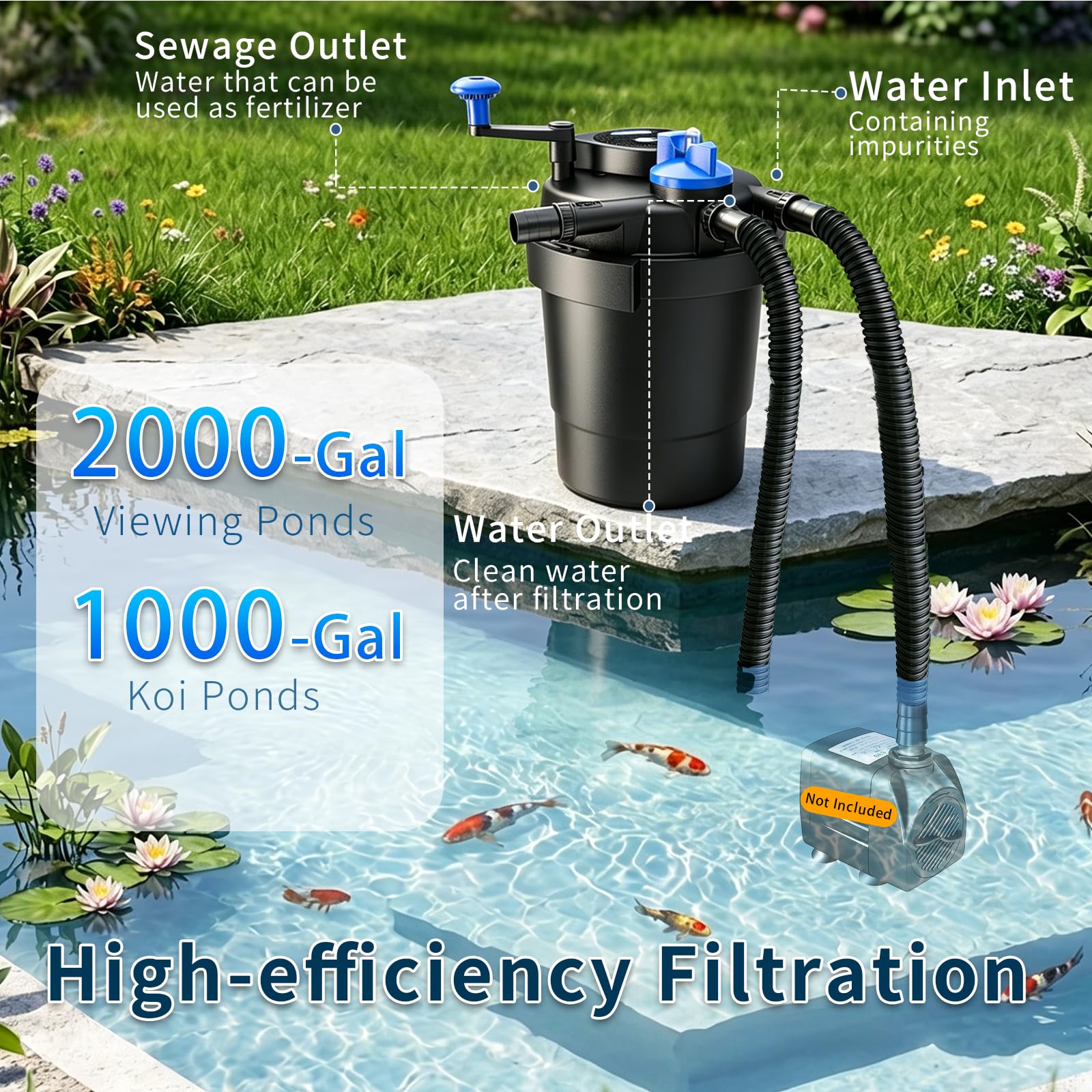 Three Seconds interior culture ball chamber promoting beneficial bacteria growth