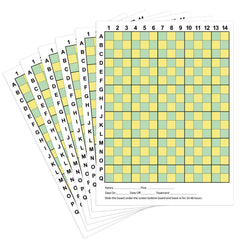 Threehoney front packaging view showing six mite counting boards and clear labeling benefits monitoring