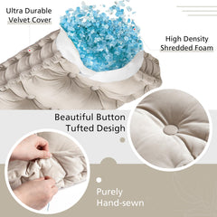 Threehoney side profile showing 4-inch thickness and supportive memory foam comfort