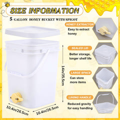 Threehoney close-up of stainless steel filter for finer honey filtration
