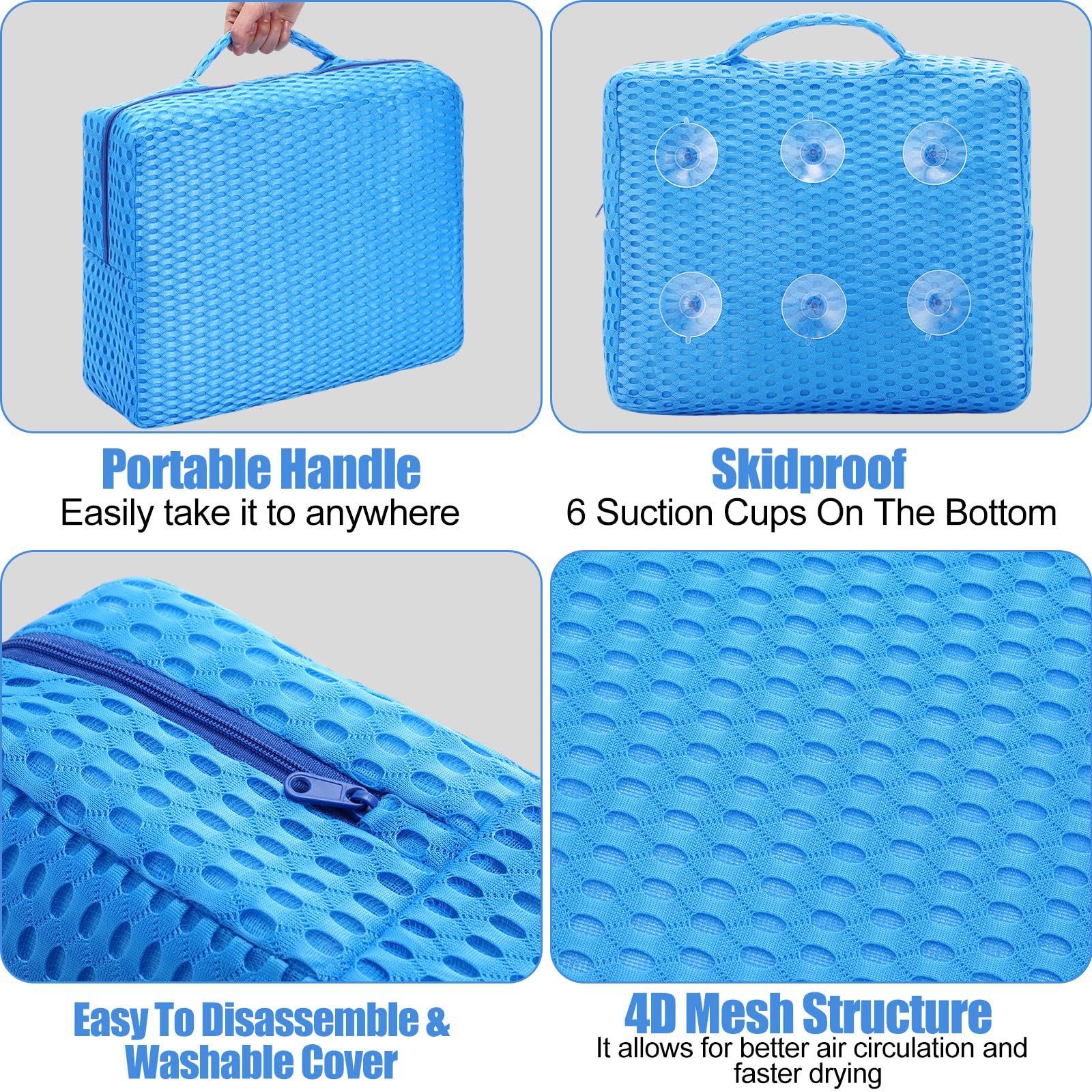Threehoney close-up 4D mesh texture highlighting quick-dry breathability benefit