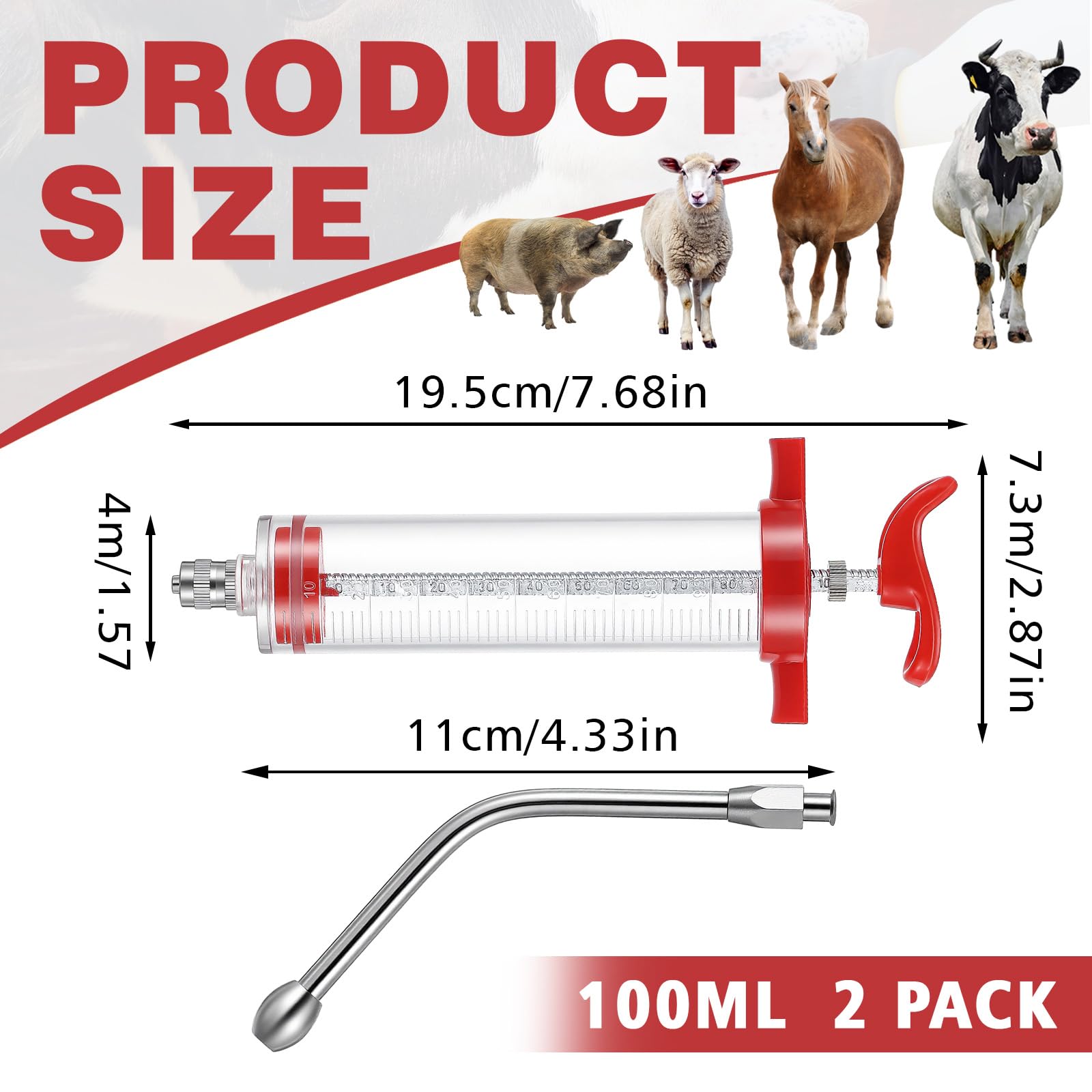 Threlaco close-up of green dosage scale for precise volume control benefit