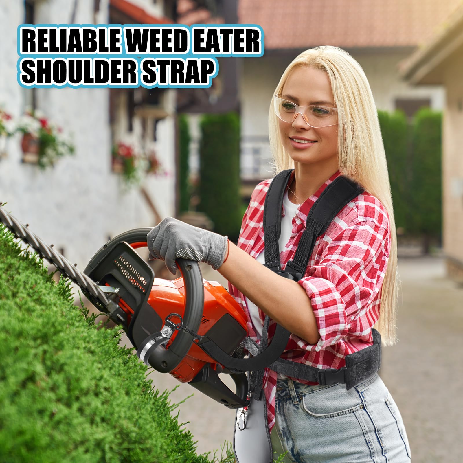 Threlaco scale with tools comparison showing strap size relative to trimmers