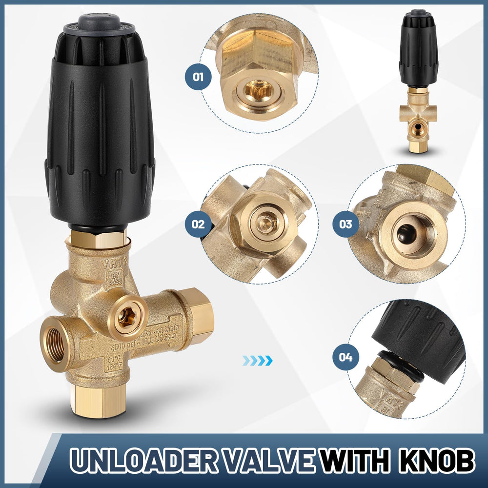 Threlaco brass body detail highlighting corrosion-resistant material for longer service life