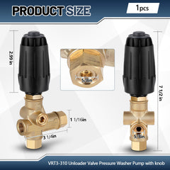 Threlaco close-up of 3/8 inch female threads demonstrating precise fit and leak prevention