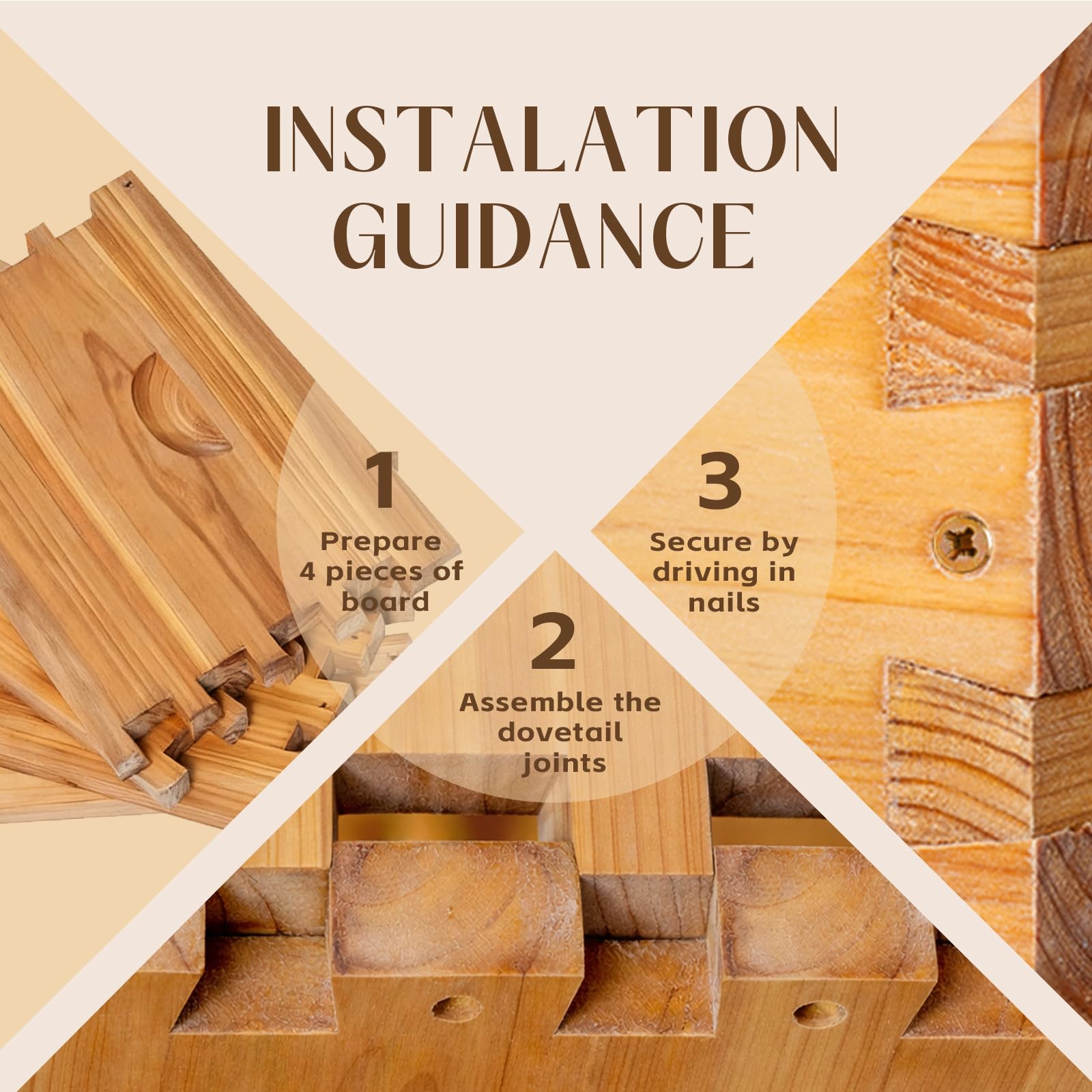 ThxBees deep box beside ruler showing dimensions for accurate fit with Langstroth equipment
