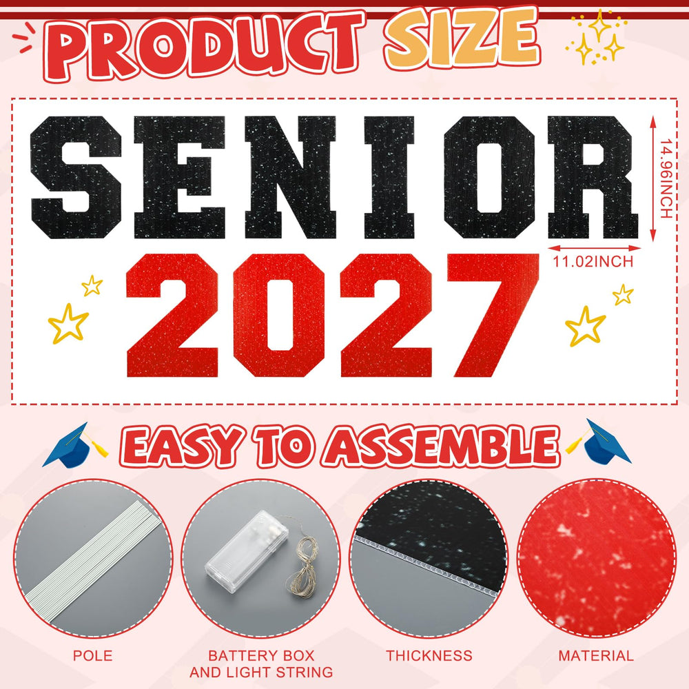 Thyle senior 2027 close-up of letter texture and durable finish