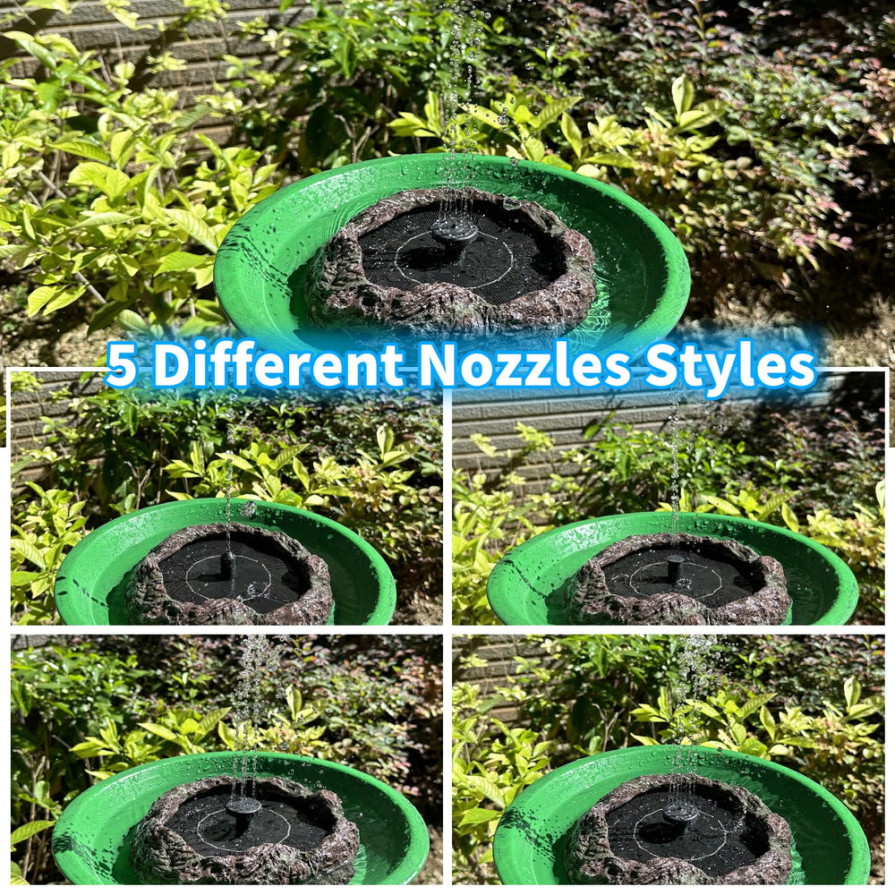 TIANCENTRAL H installed in garden birdbath offering serene wildlife-friendly benefit