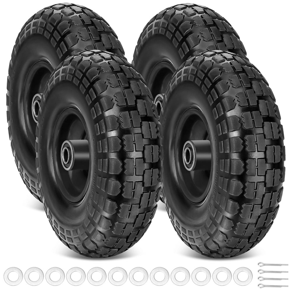 TICONN front assembly view showing full wheel and hub, built for durability