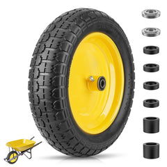 TICONN front view of complete 16-inch wheel showing professional replacement benefit