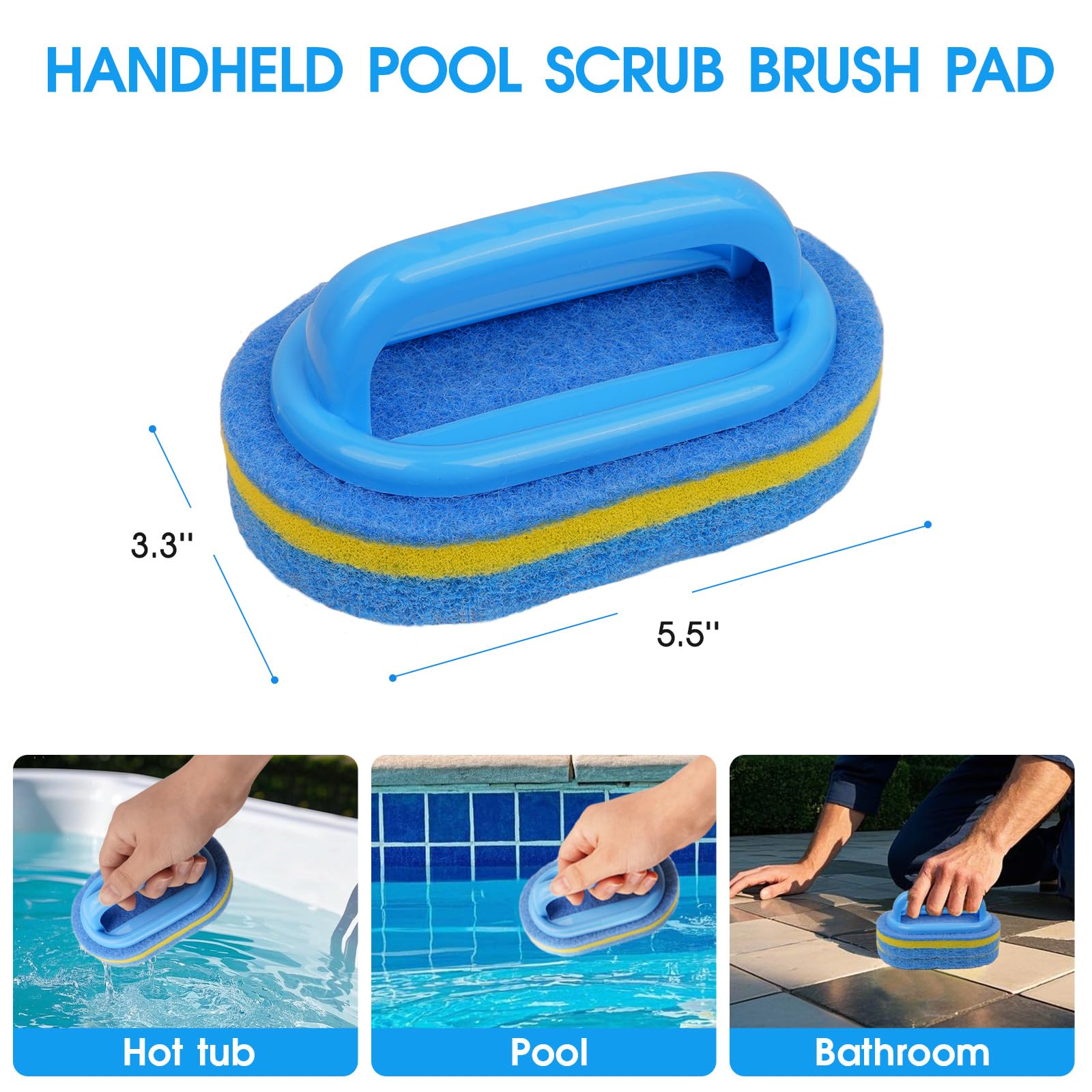 TidyMister adjustable chlorine floater holding tablets for steady sanitizer distribution