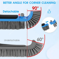 TidyMister close-up of bristles texture revealing liner-safe, effective scrubbing