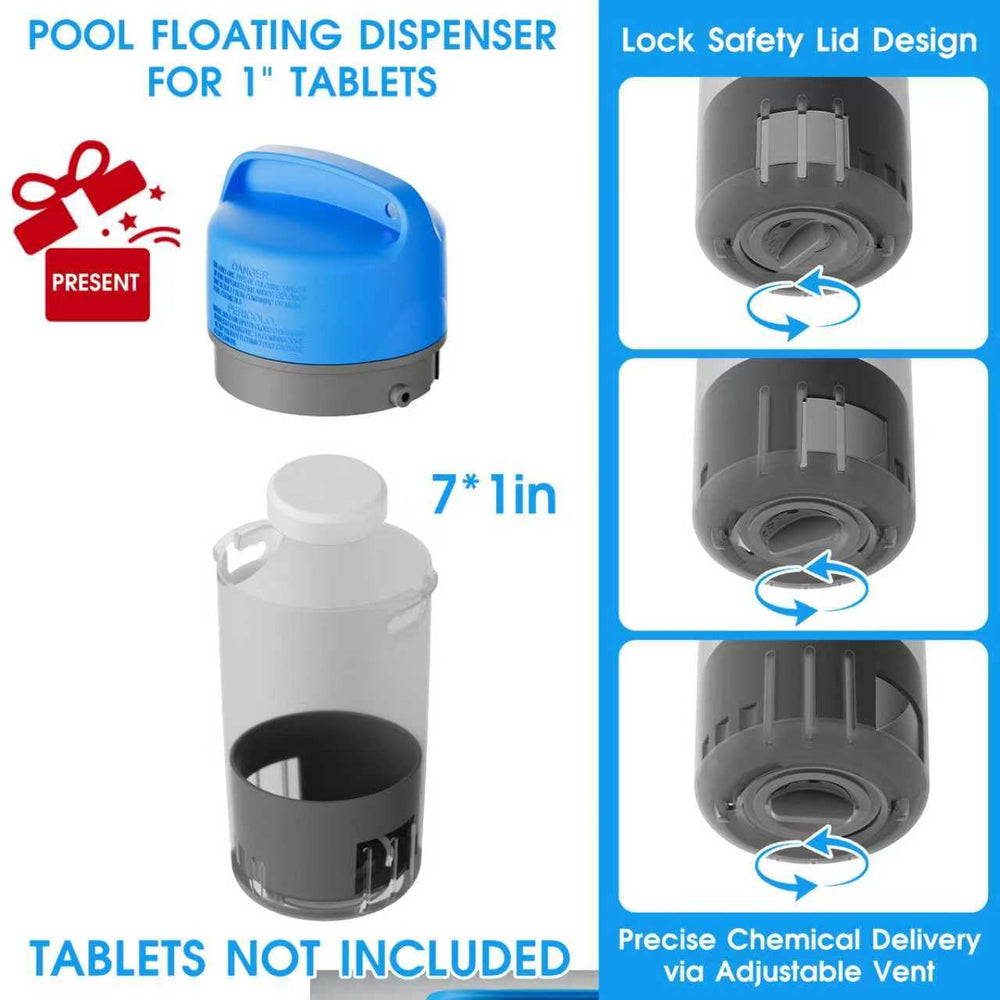 TidyMister handheld scrubber cleaning pool waterline for improved surface appearance