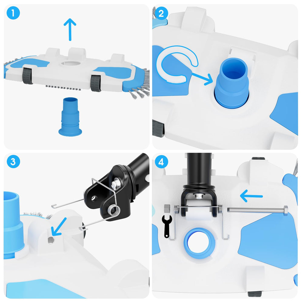TidyMister no-mark wheels and bristle gap for reduced wear and liner safety