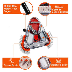 TidyMister weighted underside demonstrating stability and steady suction