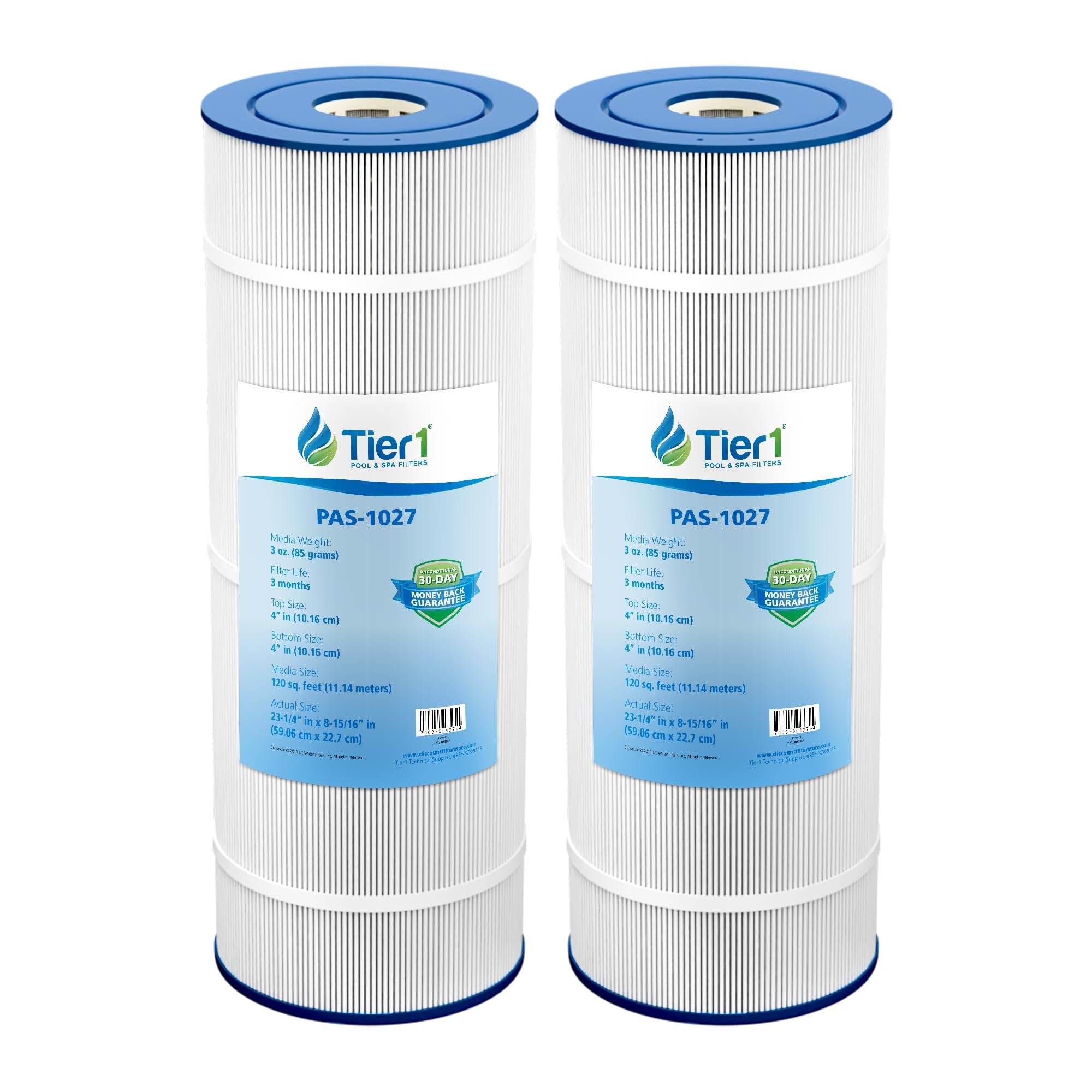 Tier1 front packaging showing cartridge pair and fitment benefits