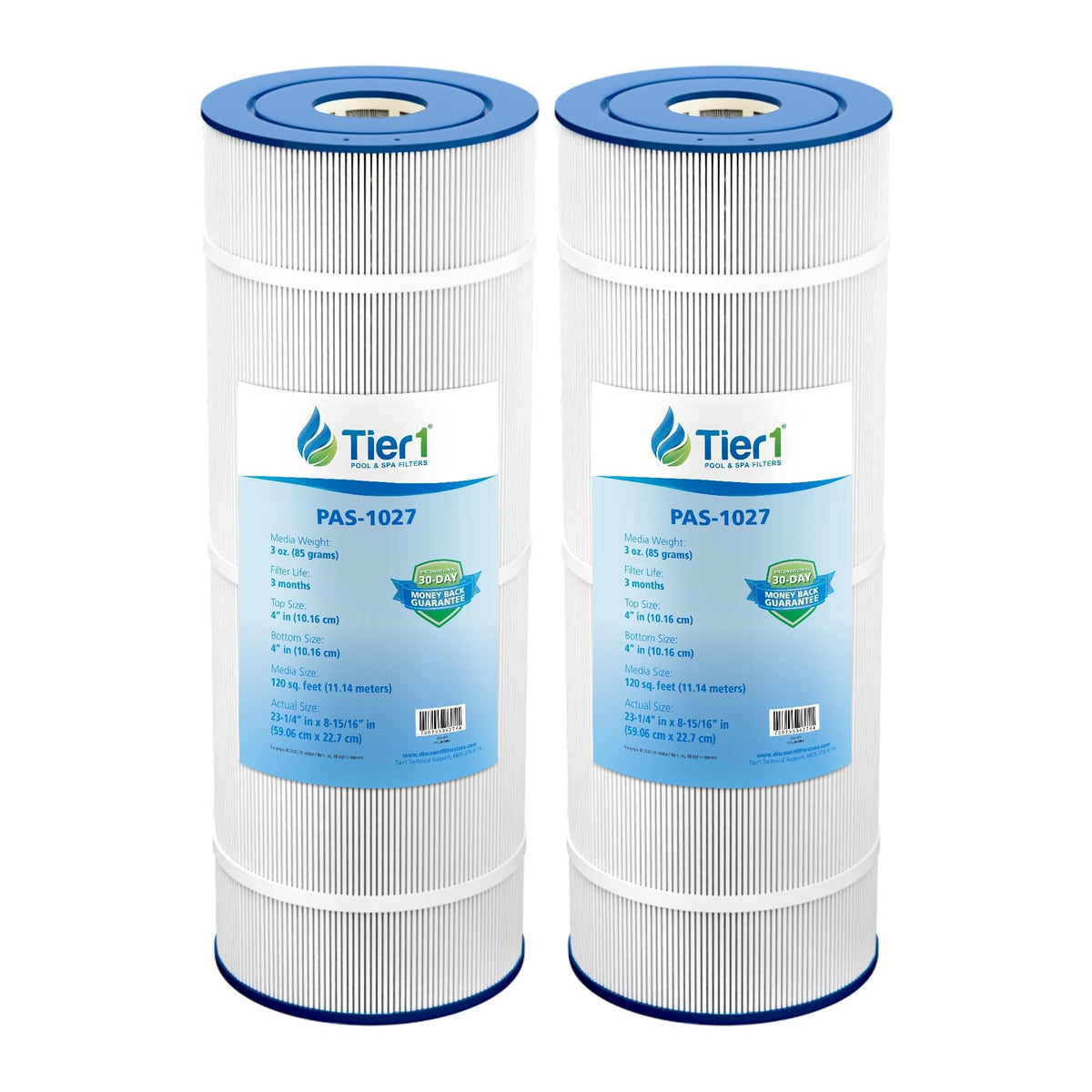 Tier1 front packaging showing cartridge pair and fitment benefits