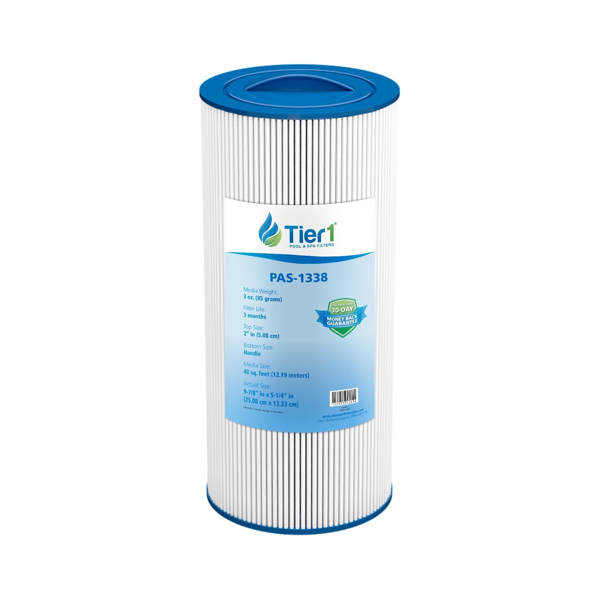 Tier1 front view replacement filter showing fit and compatibility benefit