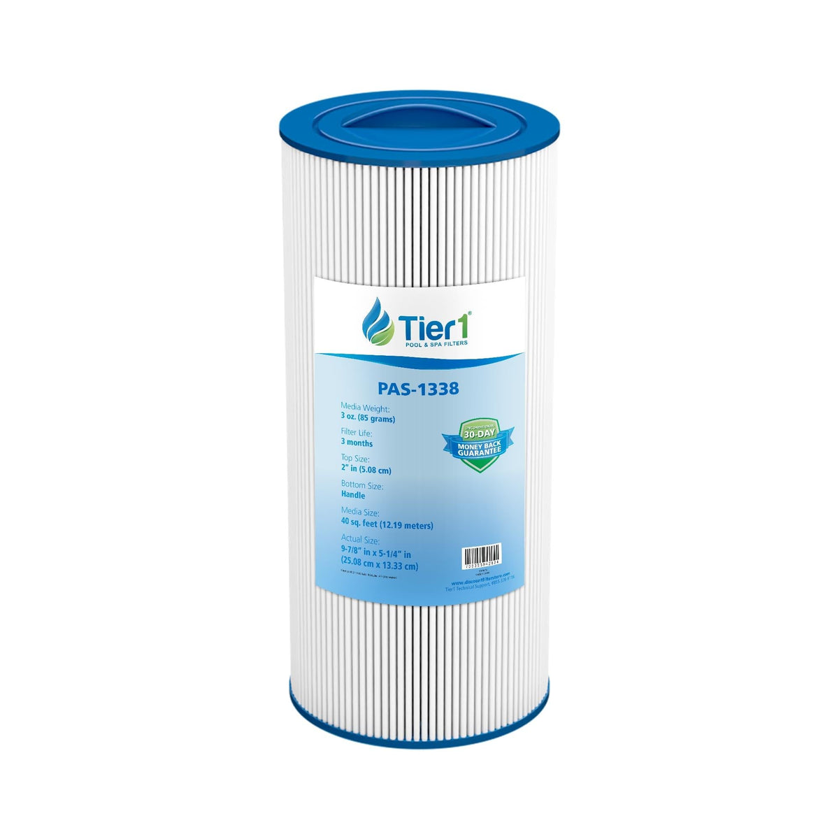 Tier1 front view replacement filter showing fit and compatibility benefit
