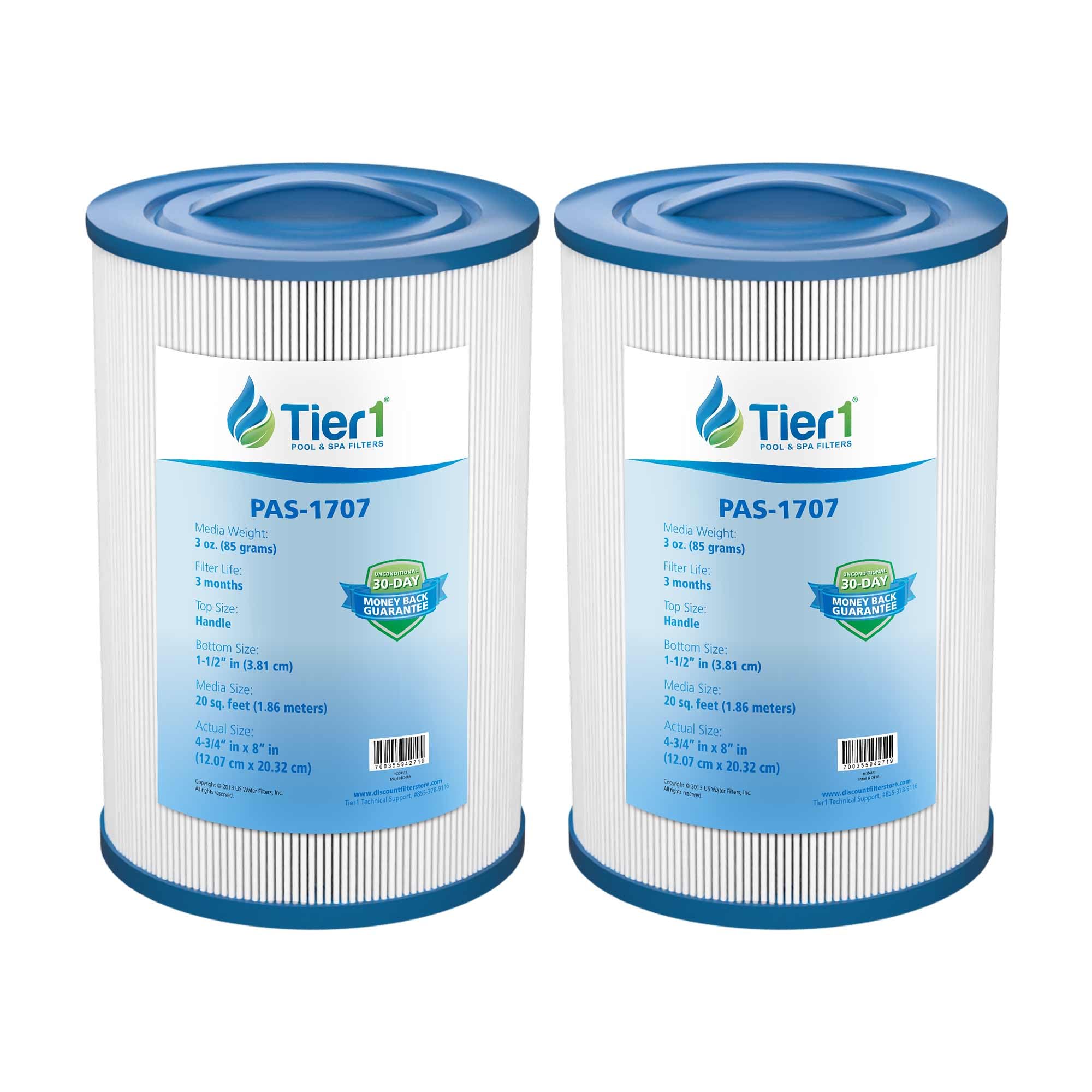 Tier1 front packaging showing two replacement cartridges and clear branding benefits clarity