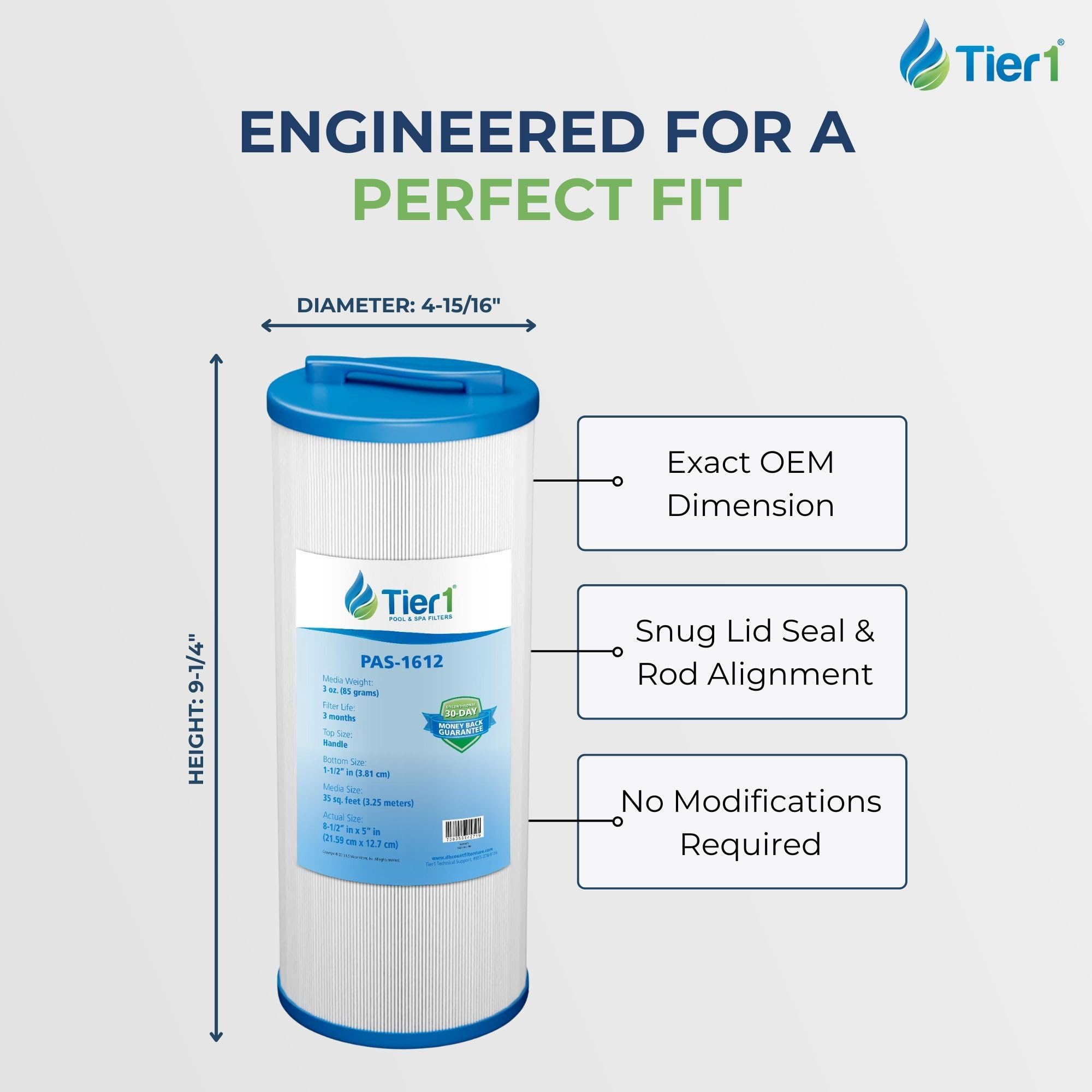 Tier1 clear water flow demonstration showing improved circulation