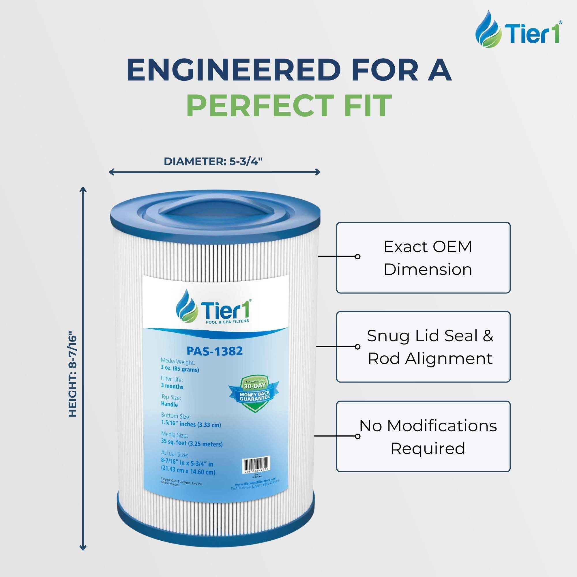 Tier1 wet filter draining after rinsing demonstrating easy maintenance and longevity