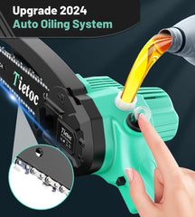 tietoc battery with charge indicator for longer runtime benefit