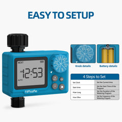 Tiffcofio weatherproof housing side profile for outdoor durability