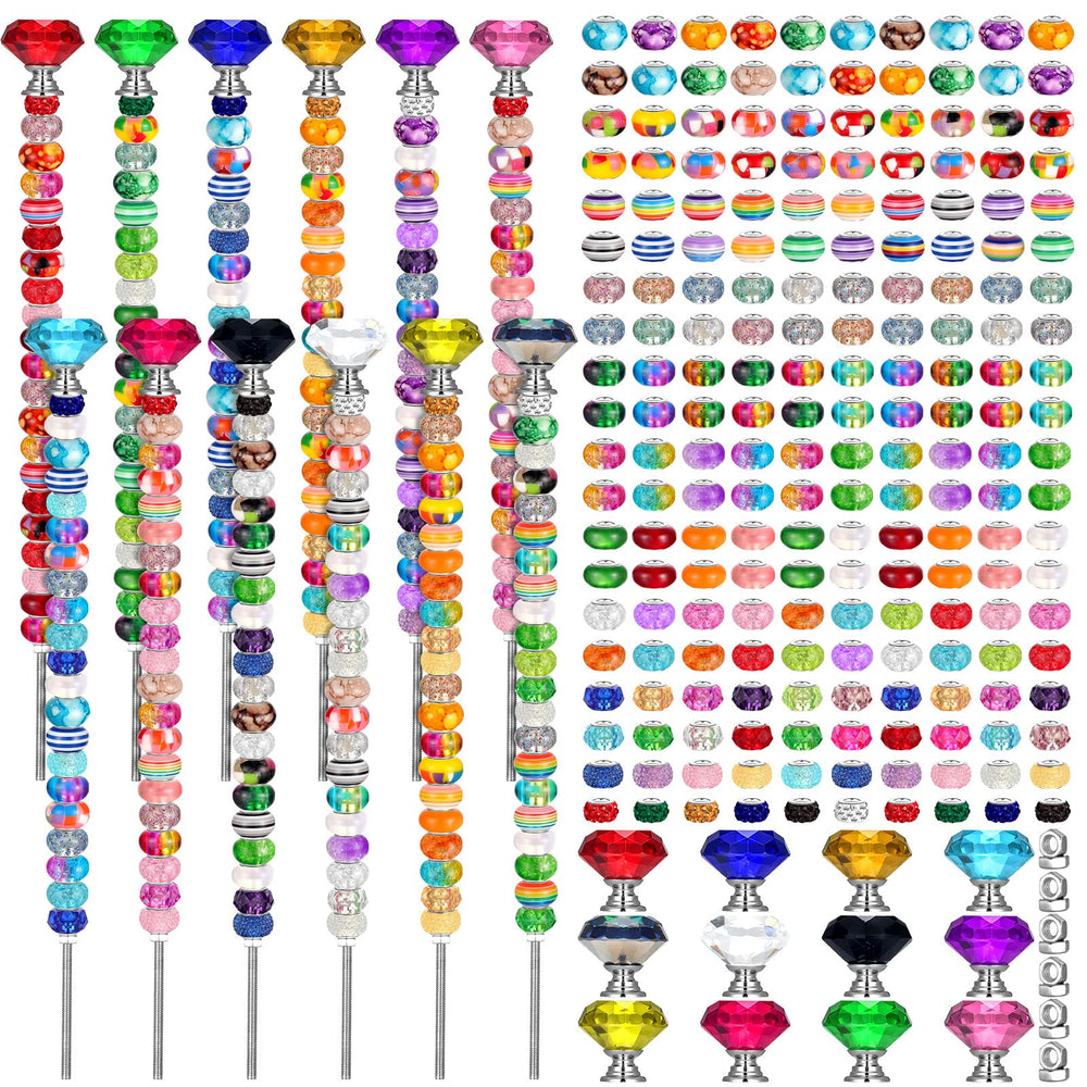 Tigeen front packaging showing full 236-piece garden stake kit for easy setup
