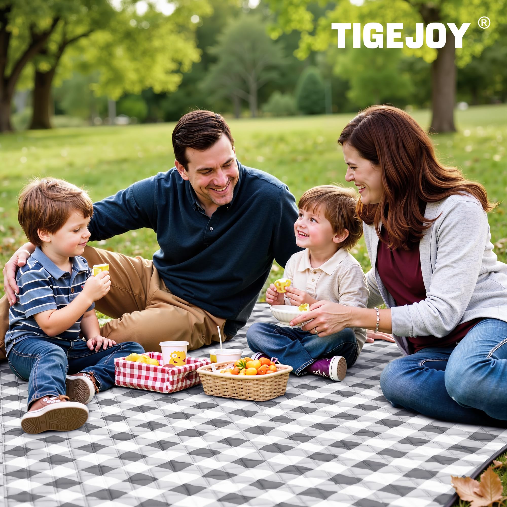 TigeJoy adjustable carry strap worn crossbody for easy transport