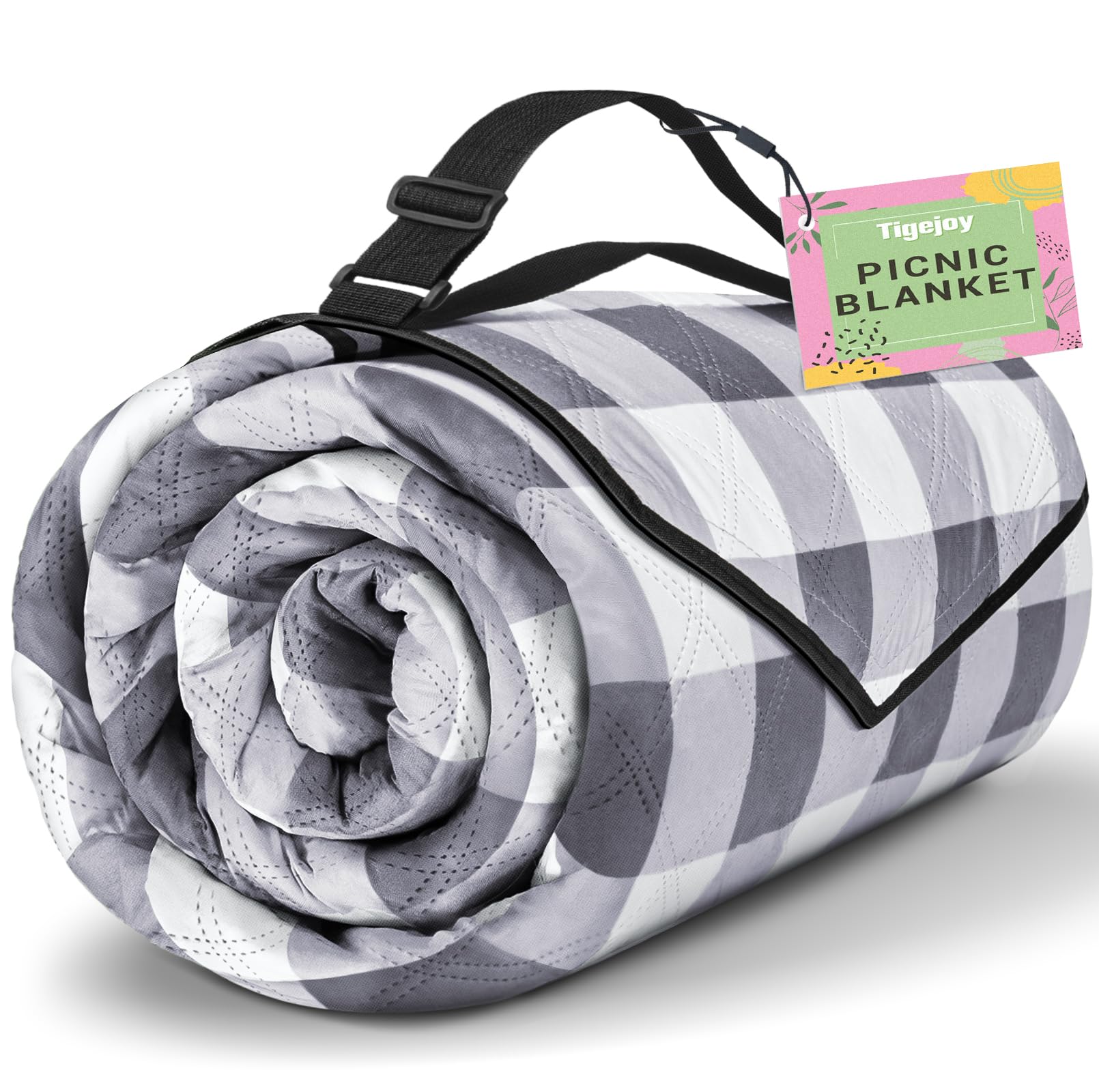 TigeJoy folded front view showing compact carry convenience