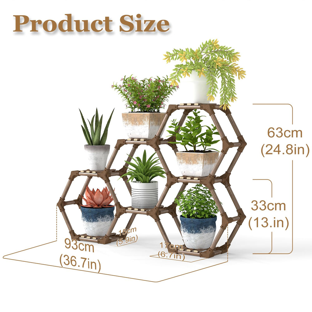 Tikea stand beside common items for scale demonstrating compact, vertical storage