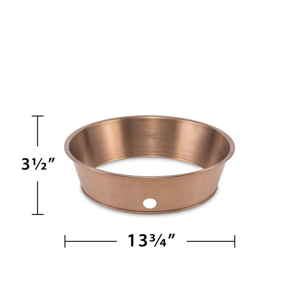 TIKI nested accessories under cover for compact storage and weather protection