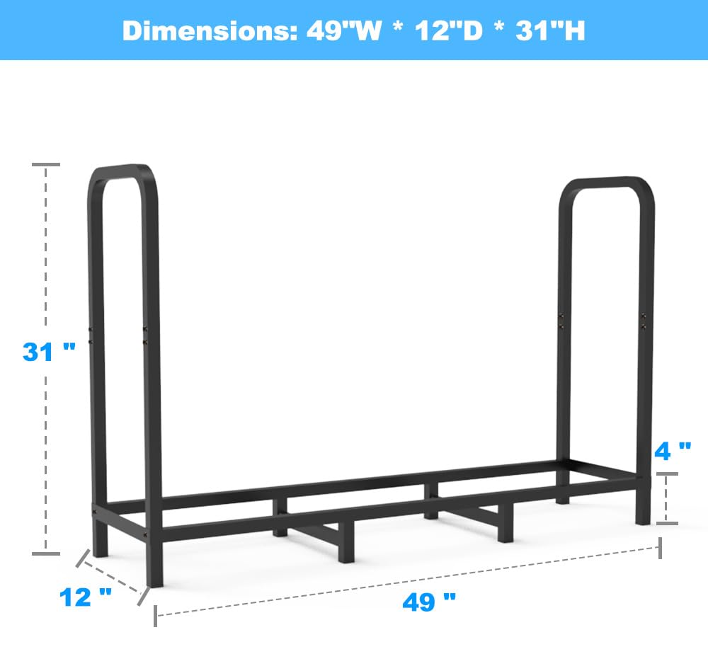 Tikimilor image of eight legs illustrating superior stability for heavy log loads