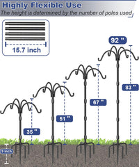 Tikimilor hook top detail with reinforced curve for secure hanging