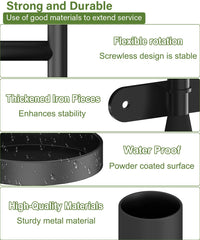 Tikimilor tray size comparison showing graduated trays that fit varied pot dimensions