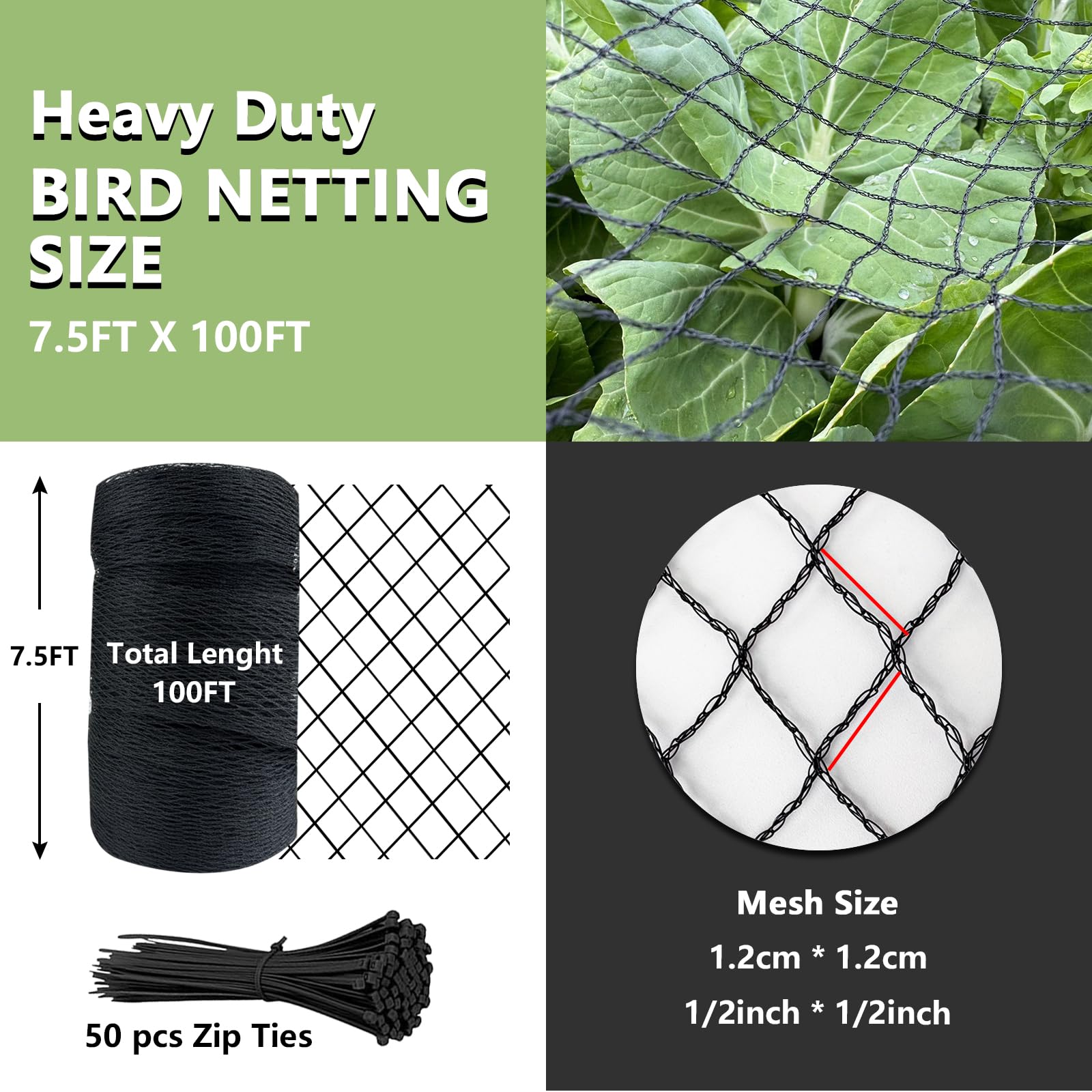 Tilvex netting draped over apple tree protecting fruit while allowing sunlight