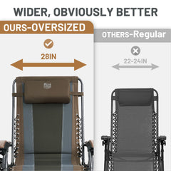 TIMBER RIDGE close-up of adjustable headrest offering neck support and comfort