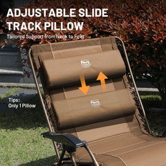 TIMBER RIDGE adjustable headrest detail offering personalized neck support