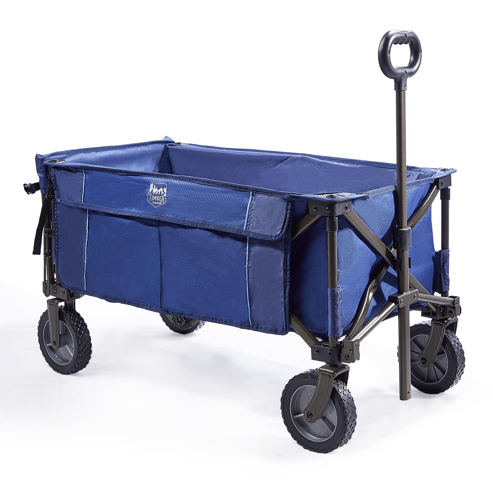 TIMBER RIDGE loaded with groceries and garden tools showing heavy-duty use