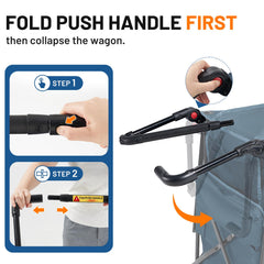 TIMBER RIDGE adjustable handle close-up for ergonomic control benefit