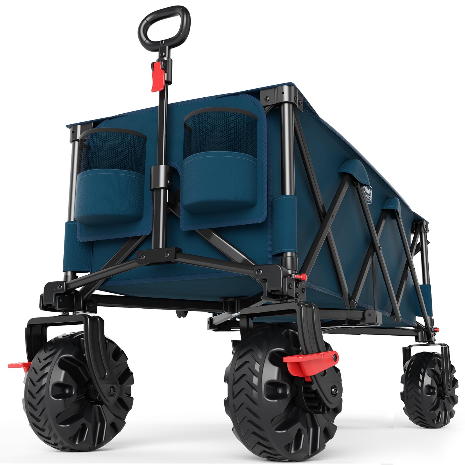 TIMBER RIDGE front view showing full extended cargo capacity for hauling