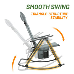 TIMBER RIDGE folded compact packed size for easy transport benefit