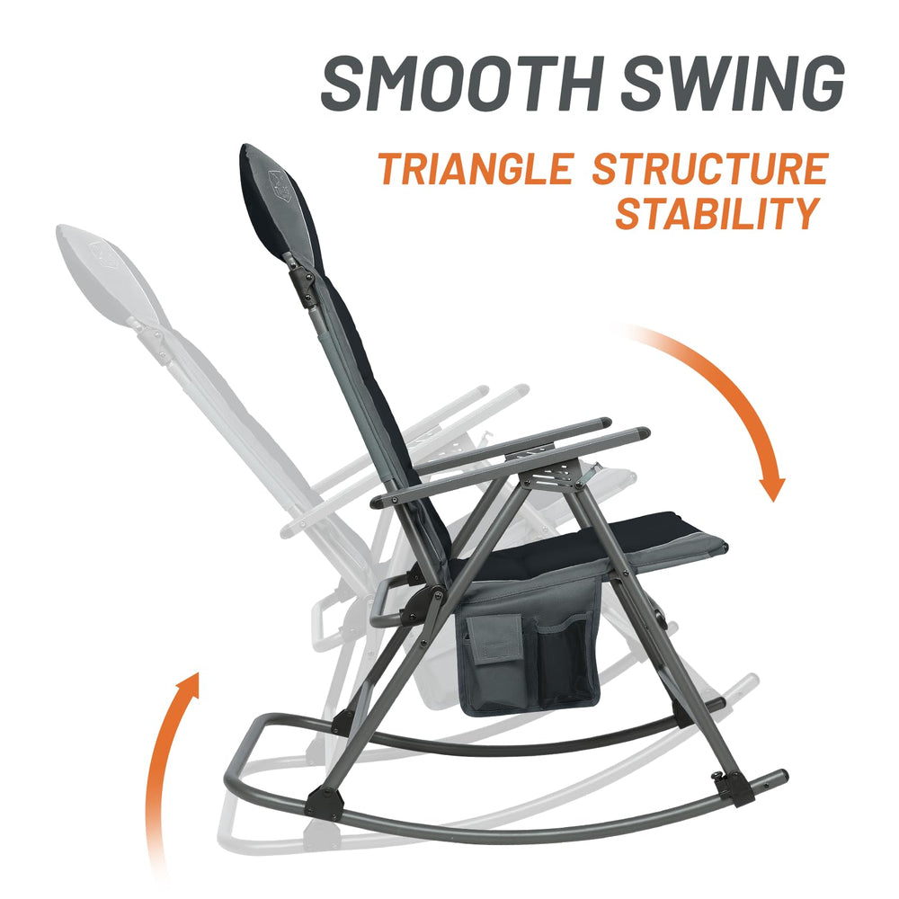 Timber Ridge folded compact for transport and simple storage