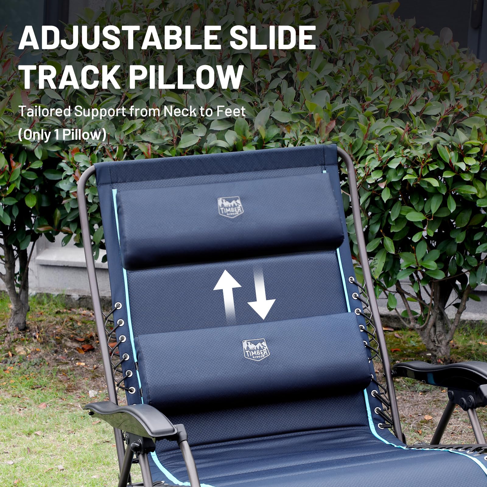 TIMBER RIDGE folded compact for easy transport and quick storage benefit