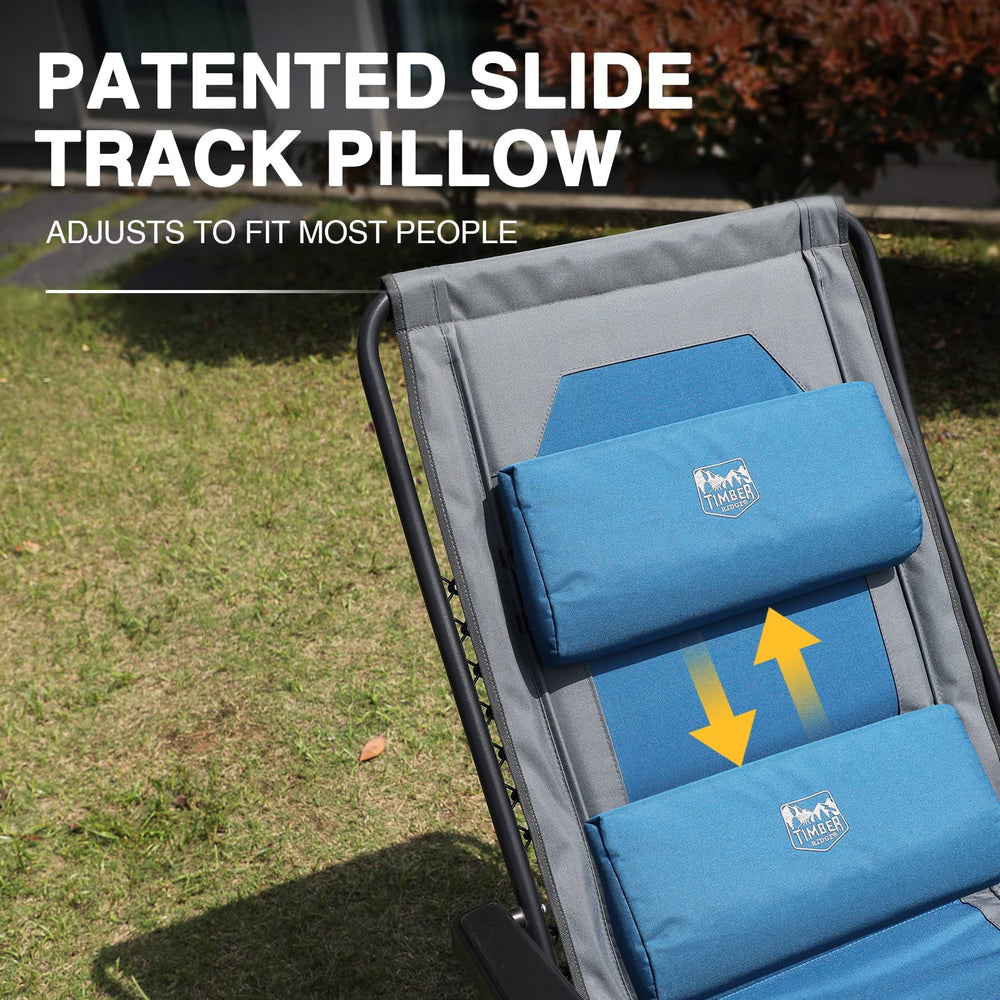 TIMBER RIDGE folded flat for compact storage and easy transport