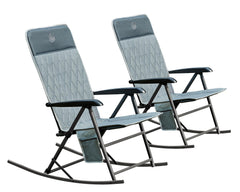 TIMBER RIDGE front view showing full rocker and stable base for reliable outdoor seating