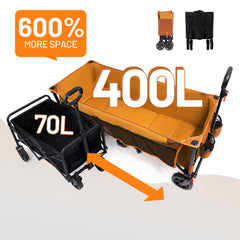 TIMBER RIDGE adjustable ABS handle and brake controls for comfortable, safe maneuvering