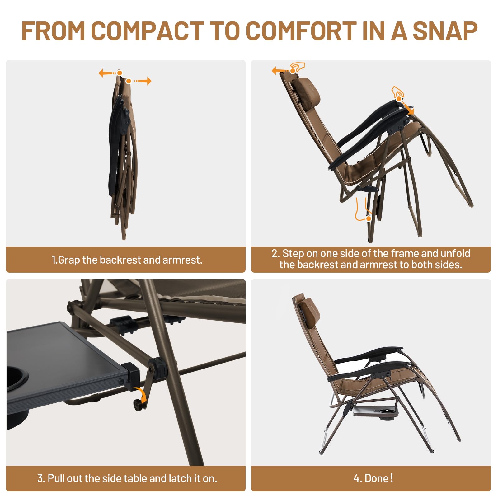 TIMBER RIDGE pair of chairs in patio lifestyle scene for entertaining comfort